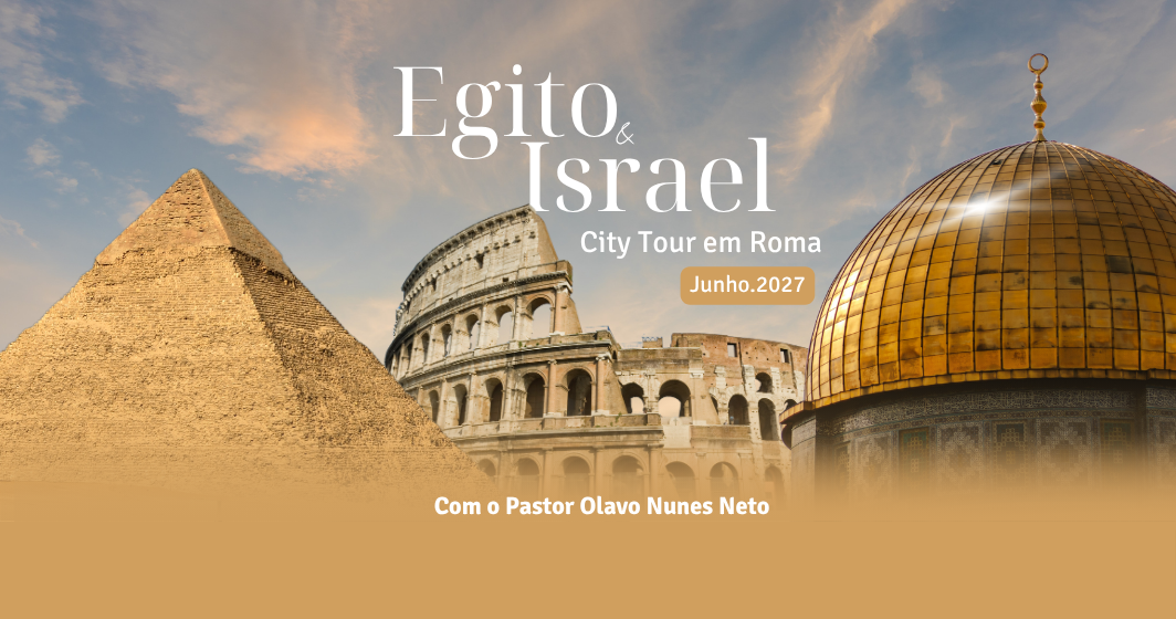 Egito, Roam e Israel junho de 2027